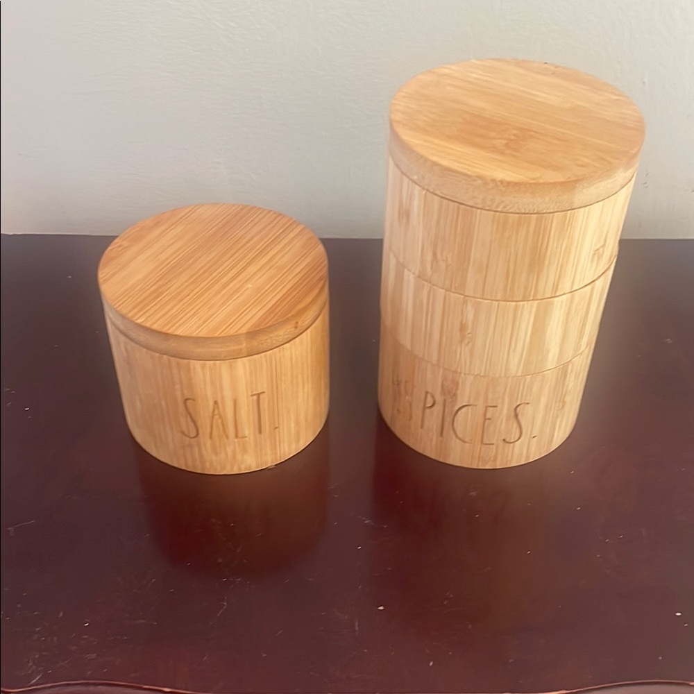 Rae Dunn Tan Food Storage Canisters Kitchen Essentials